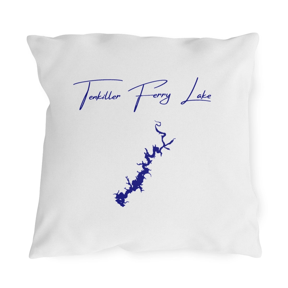 Oklahoma  Tenkiller  Ferry  Lake  Outdoor  Pillow  front  position  view  from  front  18  x  18.webp
