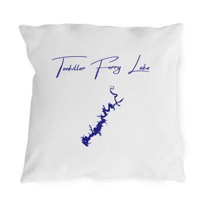 Oklahoma  Tenkiller  Ferry  Lake  Outdoor  Pillow  front  position  view  from  front  18  x  18.webp