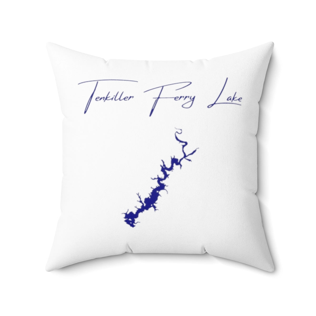 Oklahoma  Tenkiller  Ferry  Lake  Pillow  front  position  view  from  back  20  x  20.webp