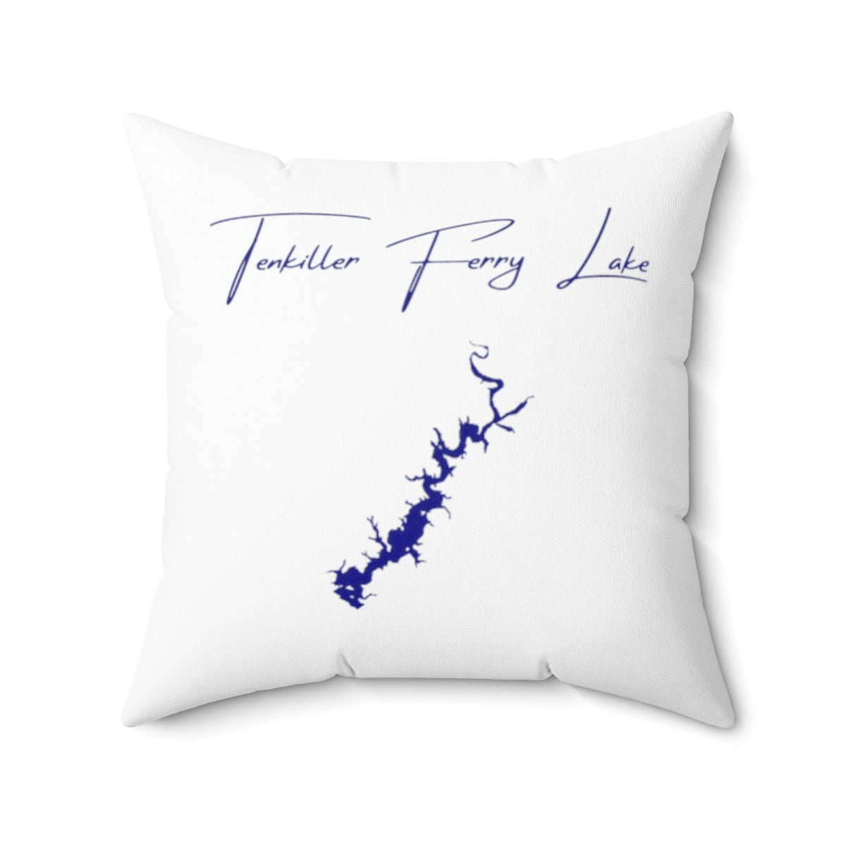 Oklahoma  Tenkiller  Ferry  Lake  Pillow  front  position  view  from  front  20  x  20.webp