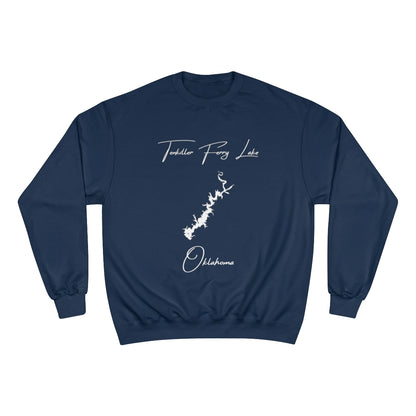 Oklahoma  Tenkiller  Ferry  Lake  Sweatshirt  front  position  view  from  front  navy.webp