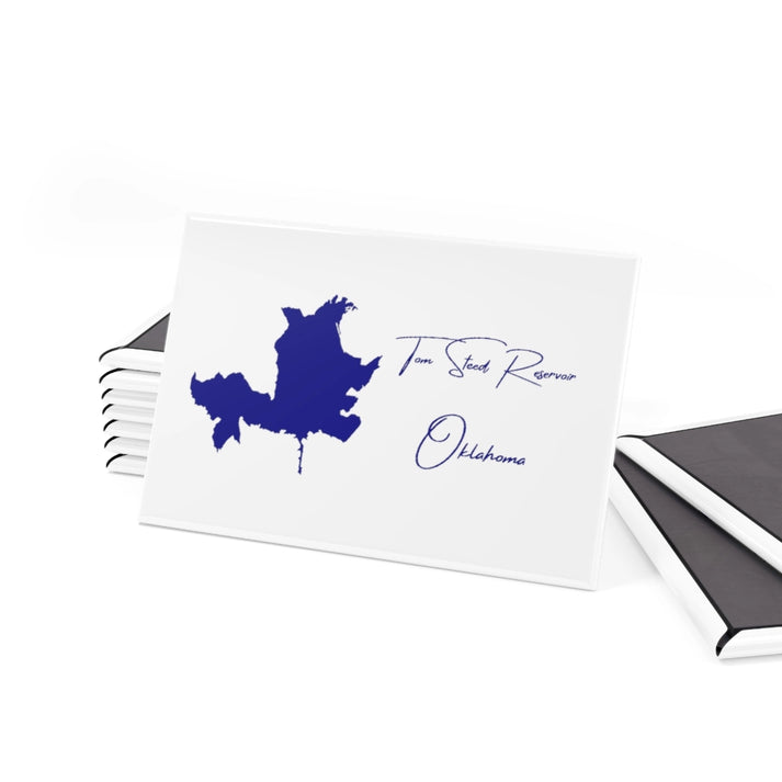 Oklahoma  Tom  Steed  Reservoir  Magnet  front  position  view  from  set  2  x  3.webp