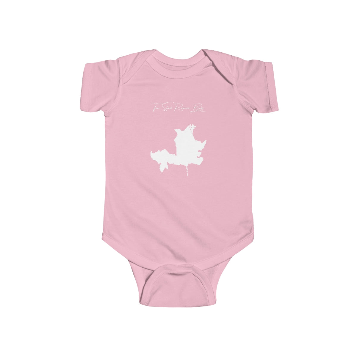Oklahoma  Tom  Steed  Reservoir  Onesie  front  position  view  from  front  pink.webp