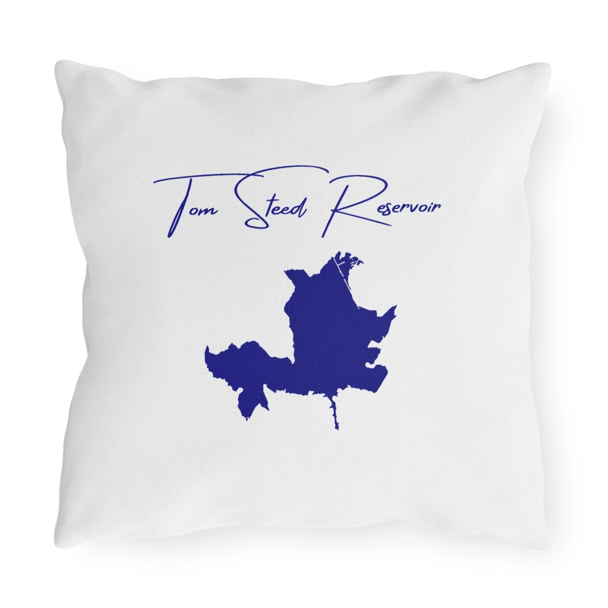 Oklahoma  Tom  Steed  Reservoir  Outdoor  Pillow  back  position  view  from  back  16  x  16.webp