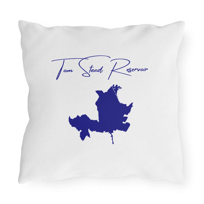 Oklahoma  Tom  Steed  Reservoir  Outdoor  Pillow  back  position  view  from  back  16  x  16.webp