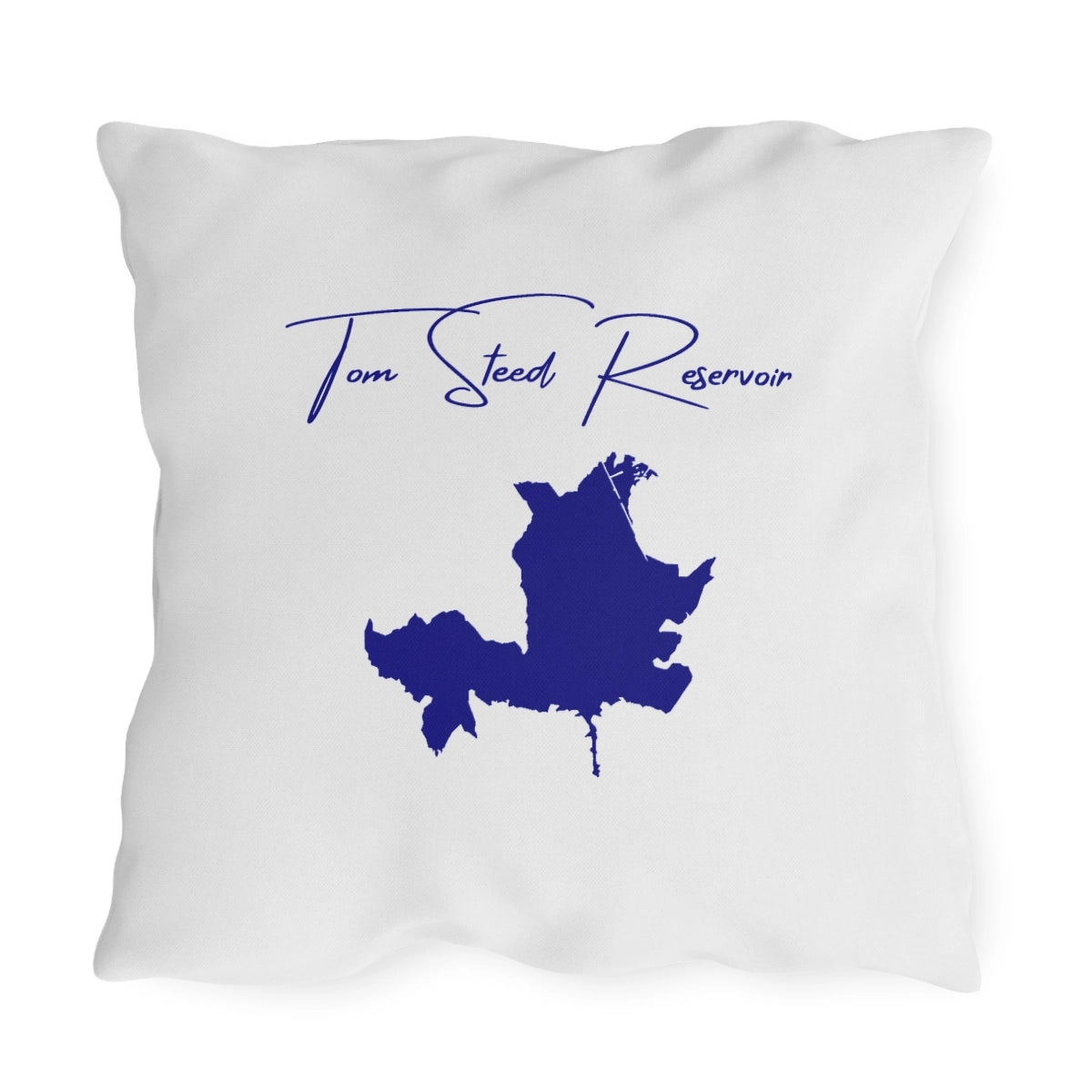 Oklahoma  Tom  Steed  Reservoir  Outdoor  Pillow  back  position  view  from  back  20  x  20.webp
