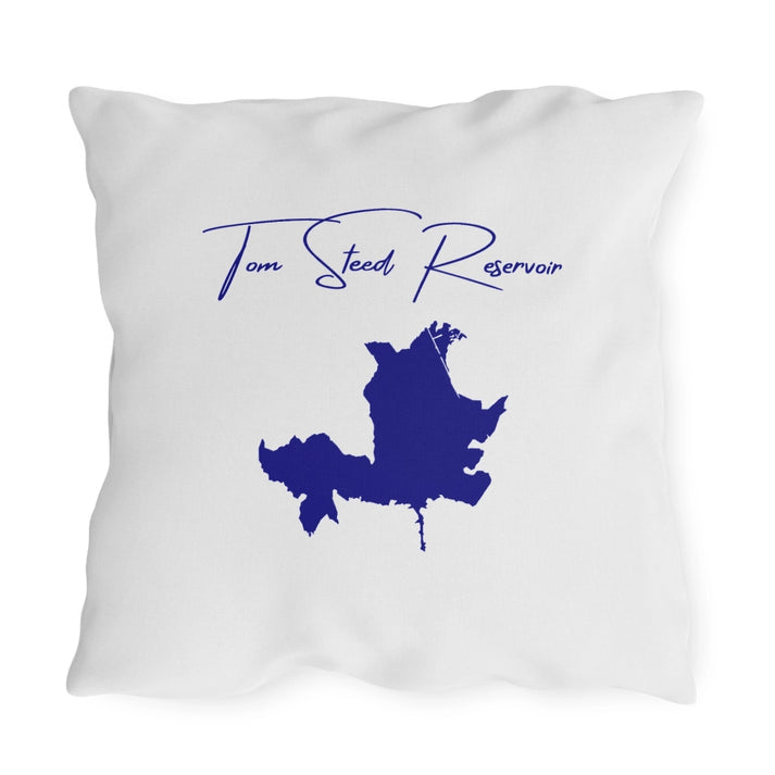 Oklahoma  Tom  Steed  Reservoir  Outdoor  Pillow  back  position  view  from  back  20  x  20.webp