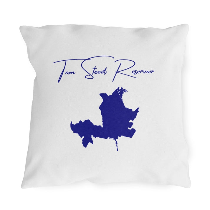 Oklahoma  Tom  Steed  Reservoir  Outdoor  Pillow  front  position  view  from  front  18  x  18.webp