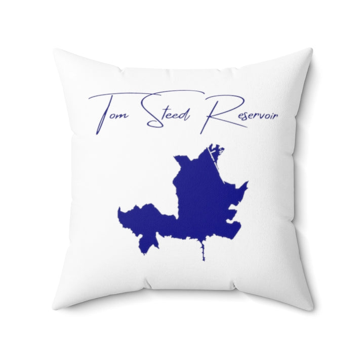 Oklahoma  Tom  Steed  Reservoir  Pillow  front  position  view  from  front  20  x  20.webp