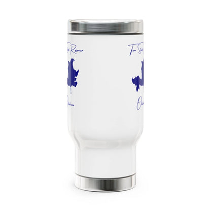 Oklahoma  Tom  Steed  Reservoir  Travel  Mug  other  position  view  from  front  14oz.webp
