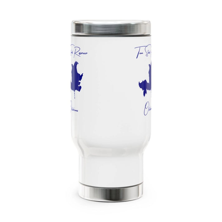 Oklahoma  Tom  Steed  Reservoir  Travel  Mug  other  position  view  from  front  14oz.webp
