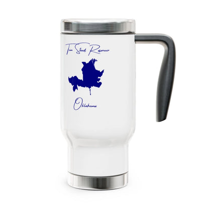 Oklahoma  Tom  Steed  Reservoir  Travel  Mug  other  position  view  from  right  14oz.webp