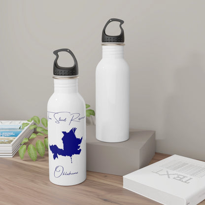 Oklahoma  Tom  Steed  Reservoir  Water  bottle  other  position  view  from  context-2  white.webp