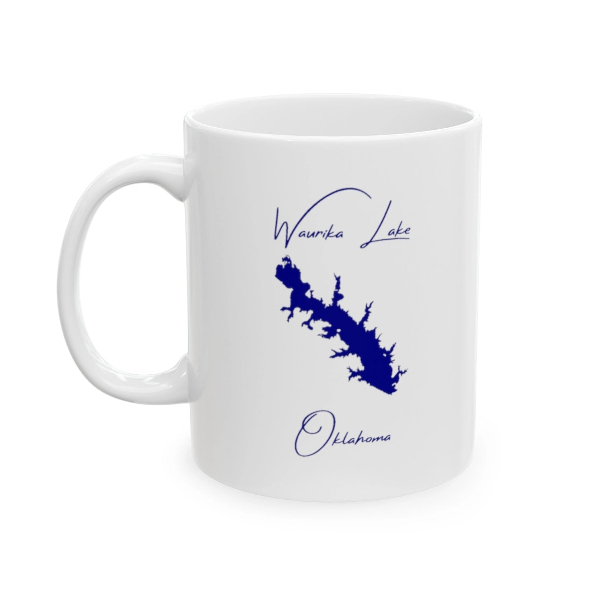 Oklahoma  Waurika  Lake  Ceramic  Mug  other  position  view  from  left  11oz.webp