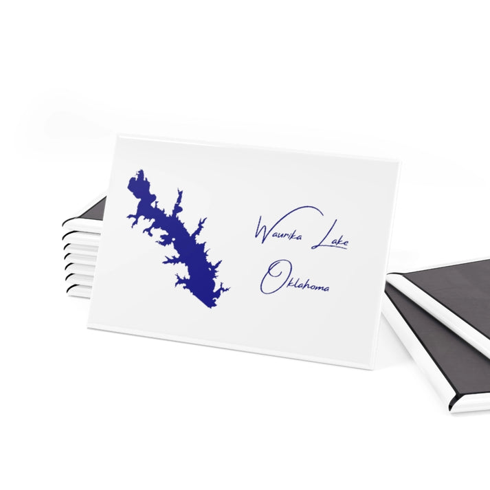 Oklahoma  Waurika  Lake  Magnet  front  position  view  from  set  2  x  3.webp