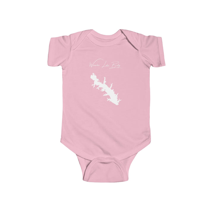Oklahoma  Waurika  Lake  Onesie  front  position  view  from  front  pink.webp