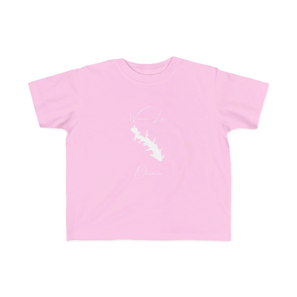 Oklahoma  Waurika  Lake  Toddler  T-shirt  front  position  view  from  front  pink.webp