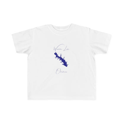 Oklahoma  Waurika  Lake  Toddler  T-shirt  front  position  view  from  front  white.webp