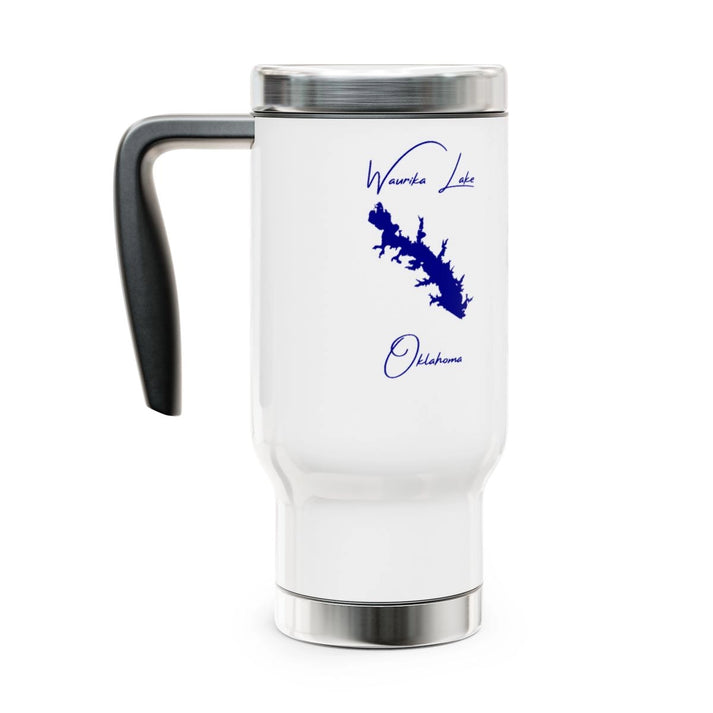 Oklahoma  Waurika  Lake  Travel  Mug  other  position  view  from  left  14oz.webp