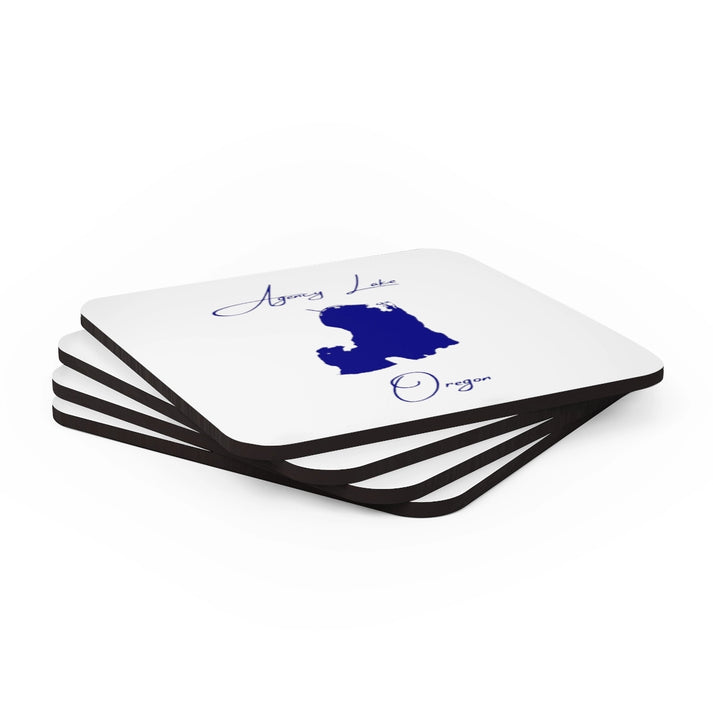 Oregon  Agency  Lake  Coaster  Set  front  position  view  from  stacked  3.75  x  3.75.webp