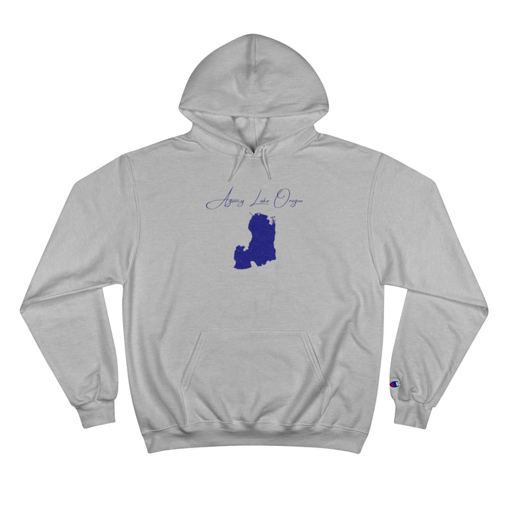 Oregon  Agency  Lake  Hoodie  front  position  view  from  front  light  steel.webp