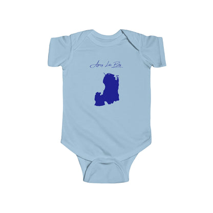Oregon  Agency  Lake  Onesie  front  position  view  from  front  light  blue.webp