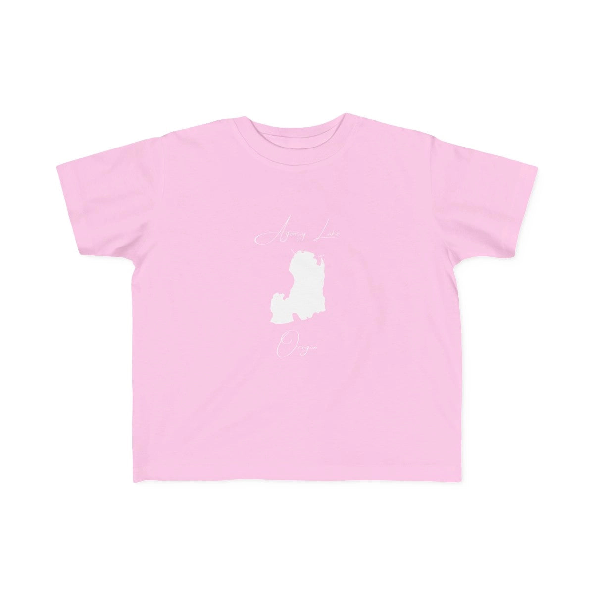 Oregon  Agency  Lake  Toddler  T-shirt  front  position  view  from  front  pink.webp
