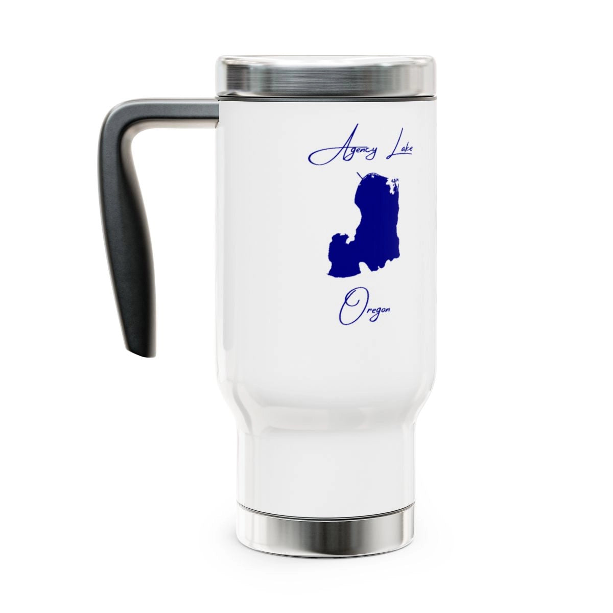 Oregon  Agency  Lake  Travel  Mug  other  position  view  from  left  14oz.webp