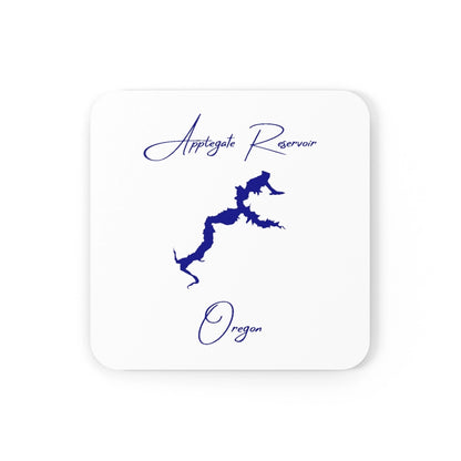 Oregon  Applegate  Reservoir  Coaster  Set  front  position  view  from  front  3.75  x  3.75.webp
