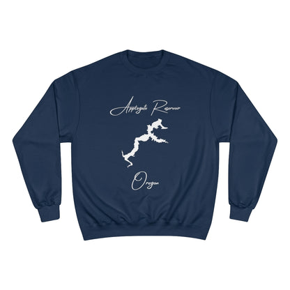 Oregon  Applegate  Reservoir  Sweatshirt  front  position  view  from  front  navy.webp