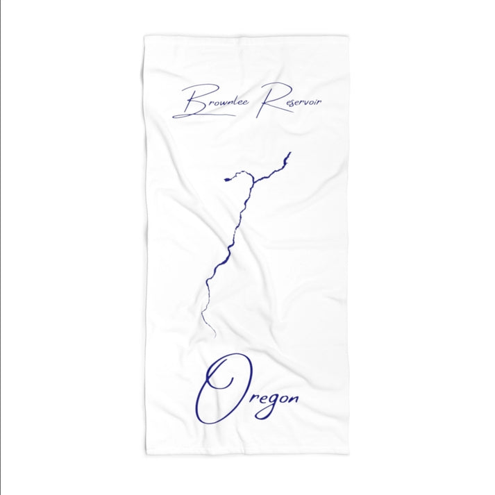 Oregon  Brownlee  Reservoir  Beach  Towel  front  position  view  from  front  36  x  72.webp