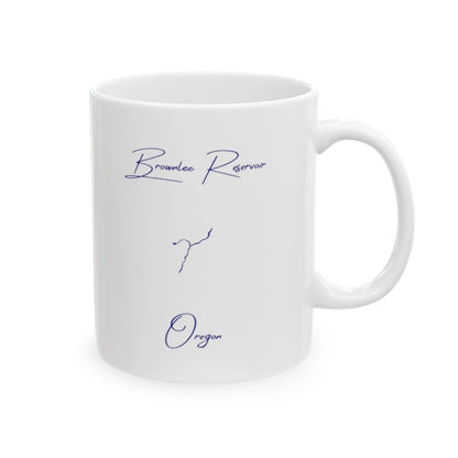 Oregon  Brownlee  Reservoir  Ceramic  Mug  other  position  view  from  right  11oz.webp
