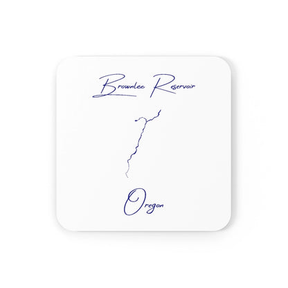 Oregon  Brownlee  Reservoir  Coaster  Set  front  position  view  from  front  3.75  x  3.75.webp