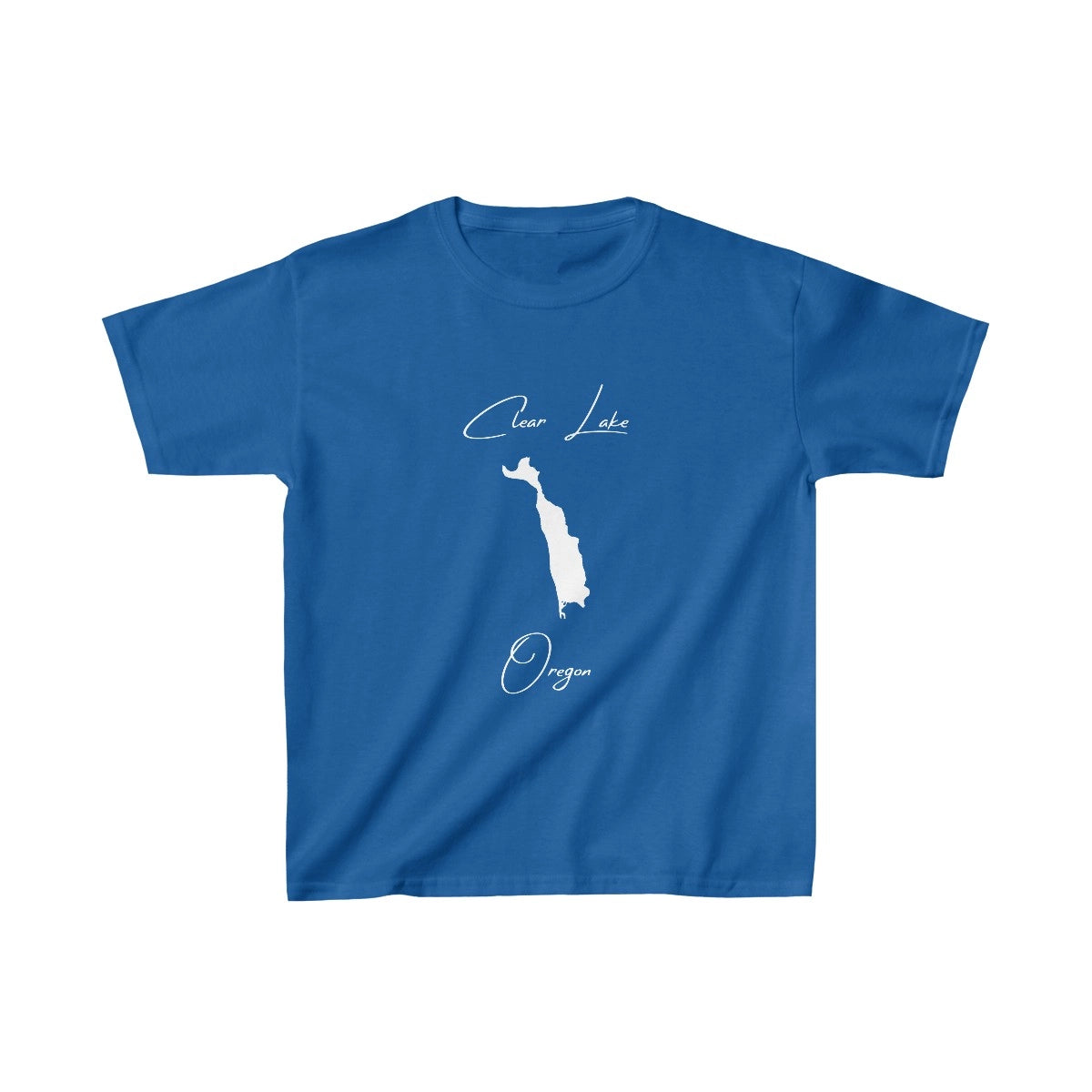 Oregon  Clear  Lake  Youth  T-shirt  front  position  view  from  front  royal.webp