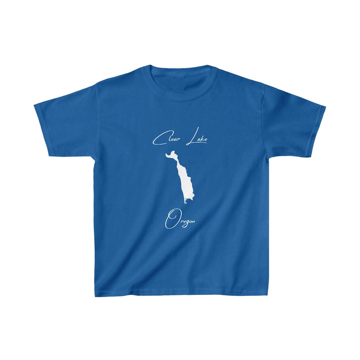 Oregon  Clear  Lake  Youth  T-shirt  front  position  view  from  front  royal.webp