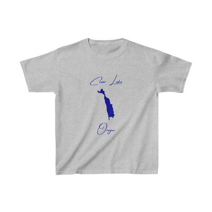 Oregon  Clear  Lake  Youth  T-shirt  front  position  view  from  front  sport  grey.webp