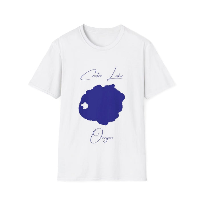 Oregon  Crater  Lake  T-shirt  front  position  view  from  front  white.webp