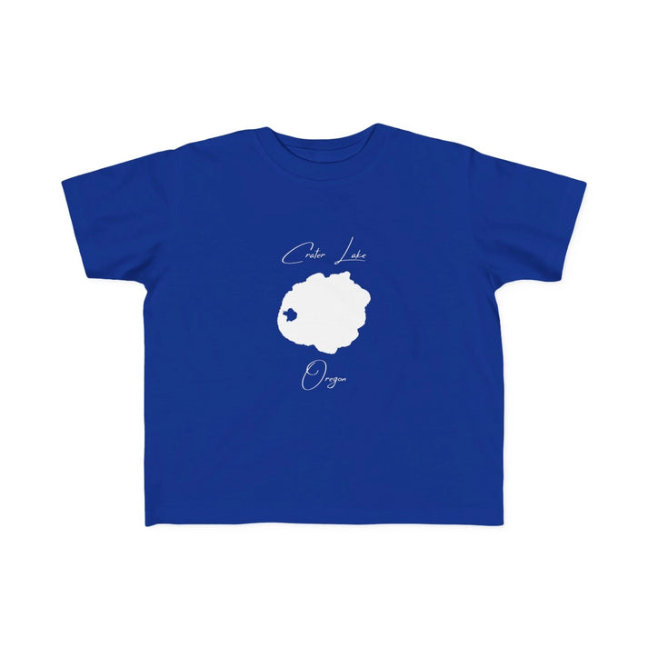 Oregon  Crater  Lake  Toddler  T-shirt  front  position  view  from  front  royal.webp