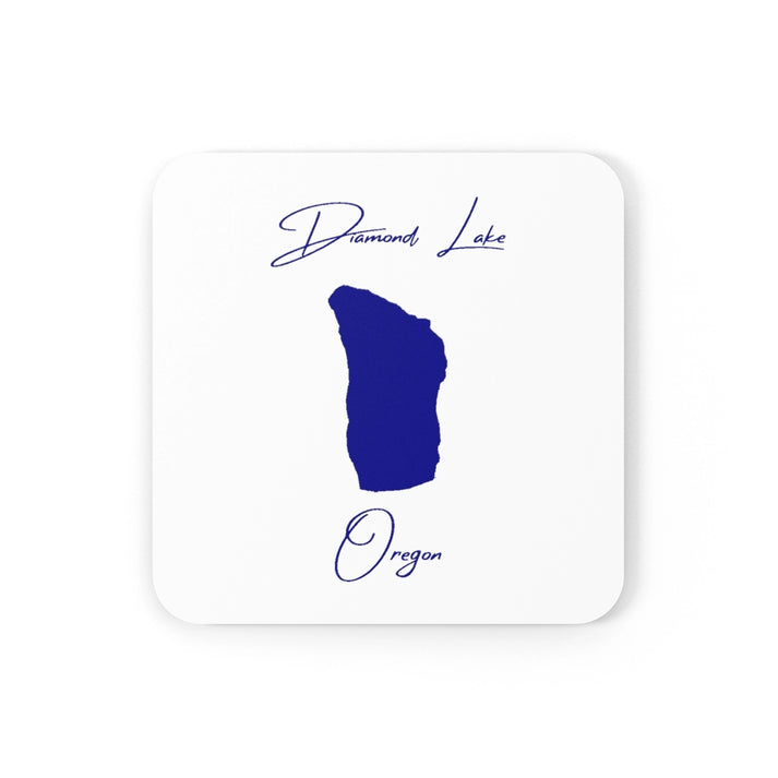 Oregon  Diamond  Lake  Coaster  Set  front  position  view  from  front  3.75  x  3.75.webp