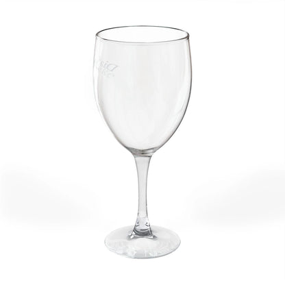 Oregon  Diamond  Lake  Engraved  Wine  Glass  other  position  view  from  left  10.5oz.webp