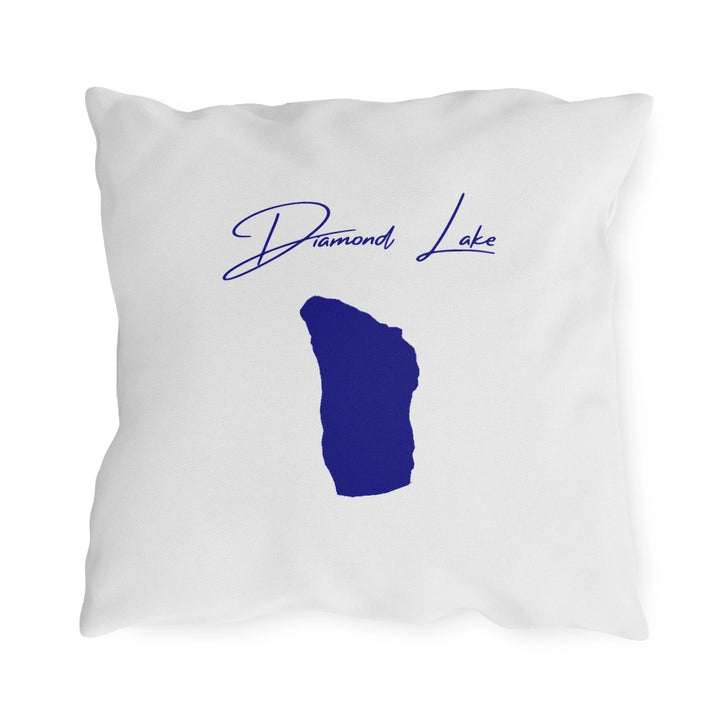Oregon  Diamond  Lake  Outdoor  Pillow  back  position  view  from  back  18  x  18.webp