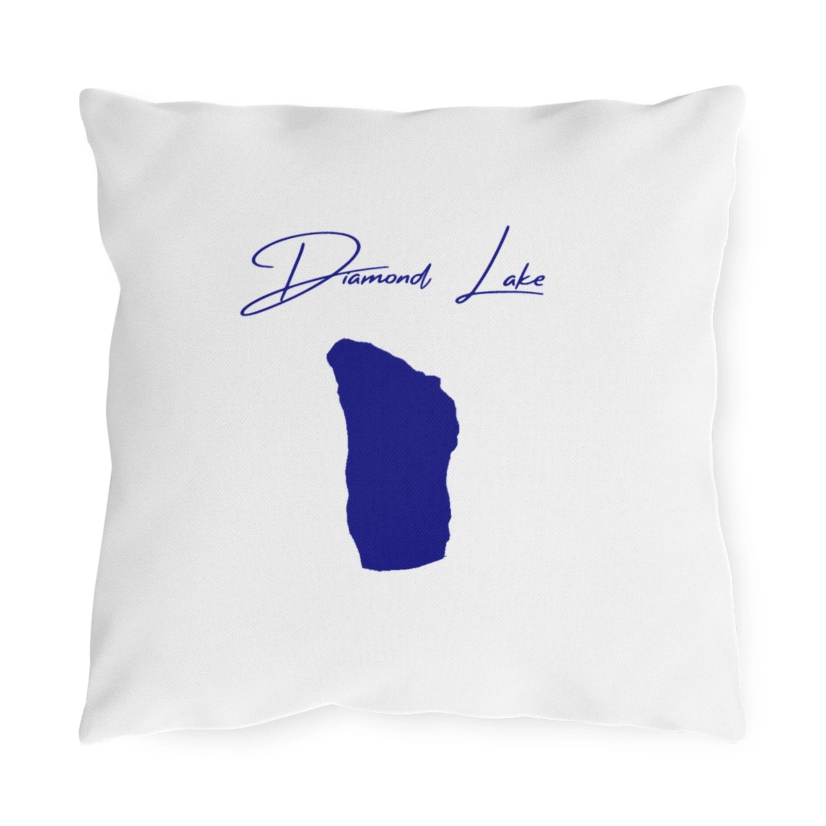 Oregon  Diamond  Lake  Outdoor  Pillow  front  position  view  from  front  16  x  16.webp