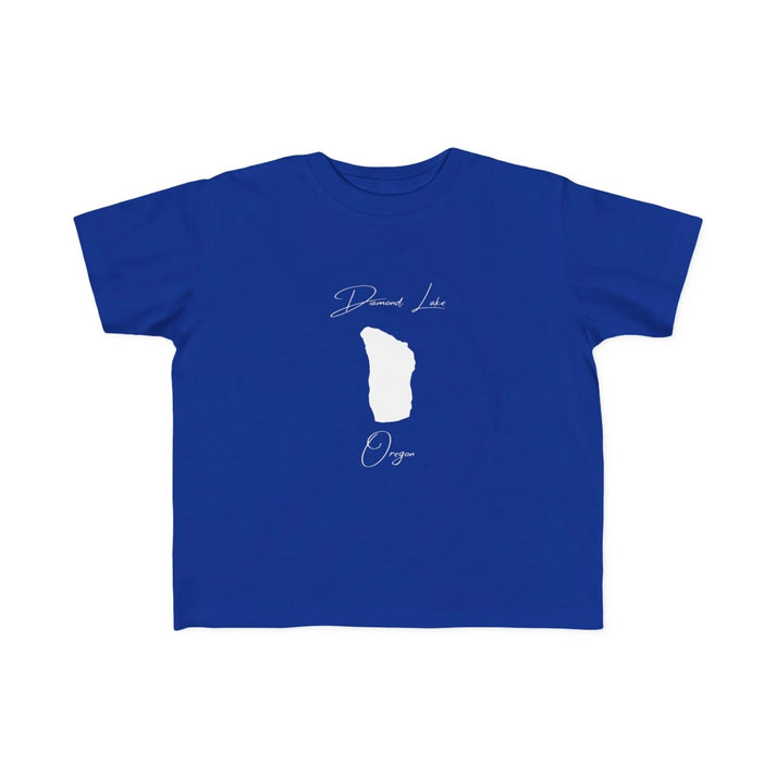 Oregon  Diamond  Lake  Toddler  T-shirt  front  position  view  from  front  royal.webp