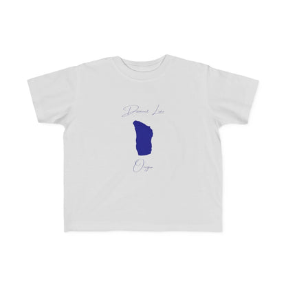 Oregon  Diamond  Lake  Toddler  T-shirt  front  position  view  from  front  silver.webp