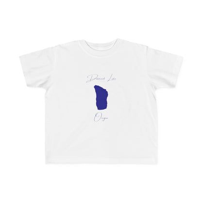 Oregon  Diamond  Lake  Toddler  T-shirt  front  position  view  from  front  white.webp