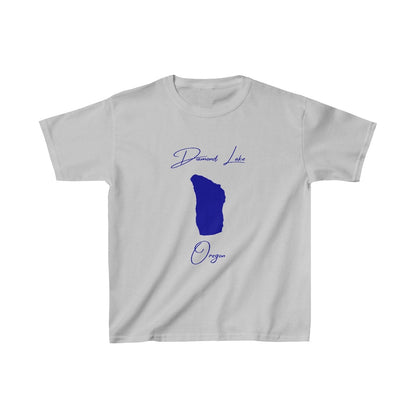 Oregon  Diamond  Lake  Youth  T-shirt  front  position  view  from  front  sport  grey.webp