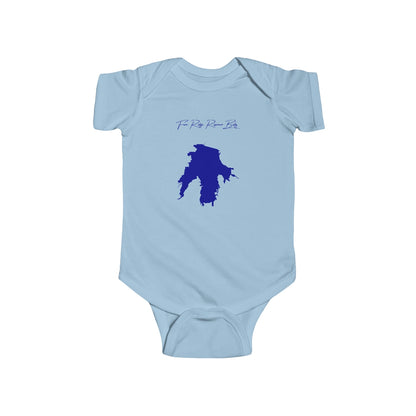 Oregon  Fern  Ridge  Reservoir  Onesie  front  position  view  from  front  light  blue.webp