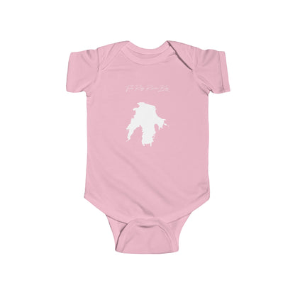 Oregon  Fern  Ridge  Reservoir  Onesie  front  position  view  from  front  pink.webp