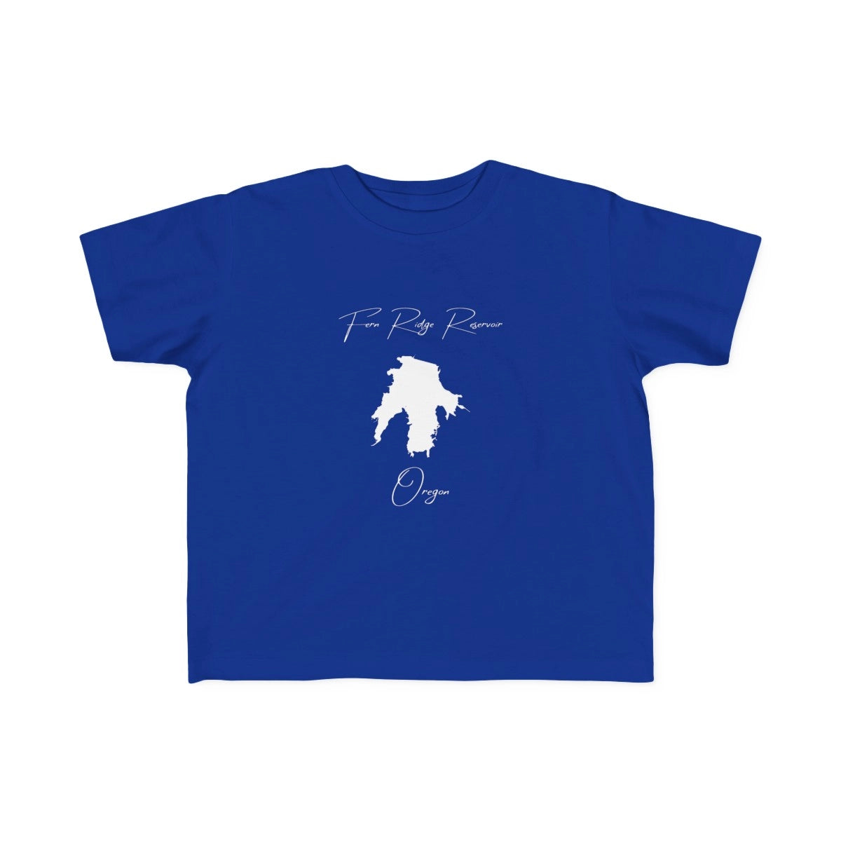 Oregon  Fern  Ridge  Reservoir  Toddler  T-shirt  front  position  view  from  front  royal.webp