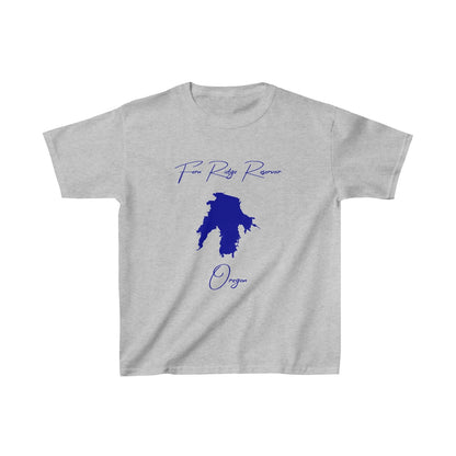 Oregon  Fern  Ridge  Reservoir  Youth  T-shirt  front  position  view  from  front  sport  grey.webp